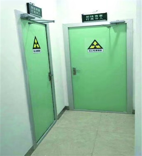抚州厂家定制防 辐射铅门 CT室铅门 放射科射线防护施工